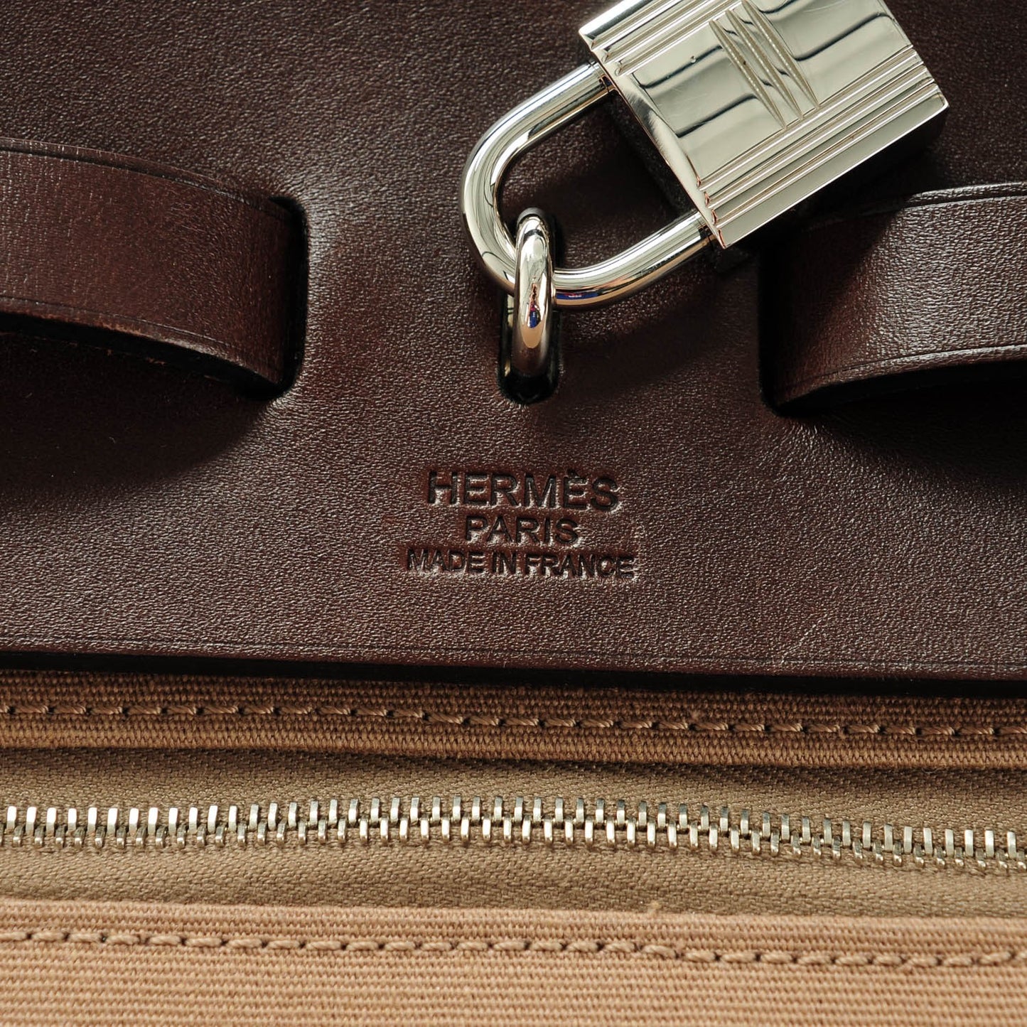 Toile Vache Hunter Herbag Zip 39 MM Etoupe Ebene
