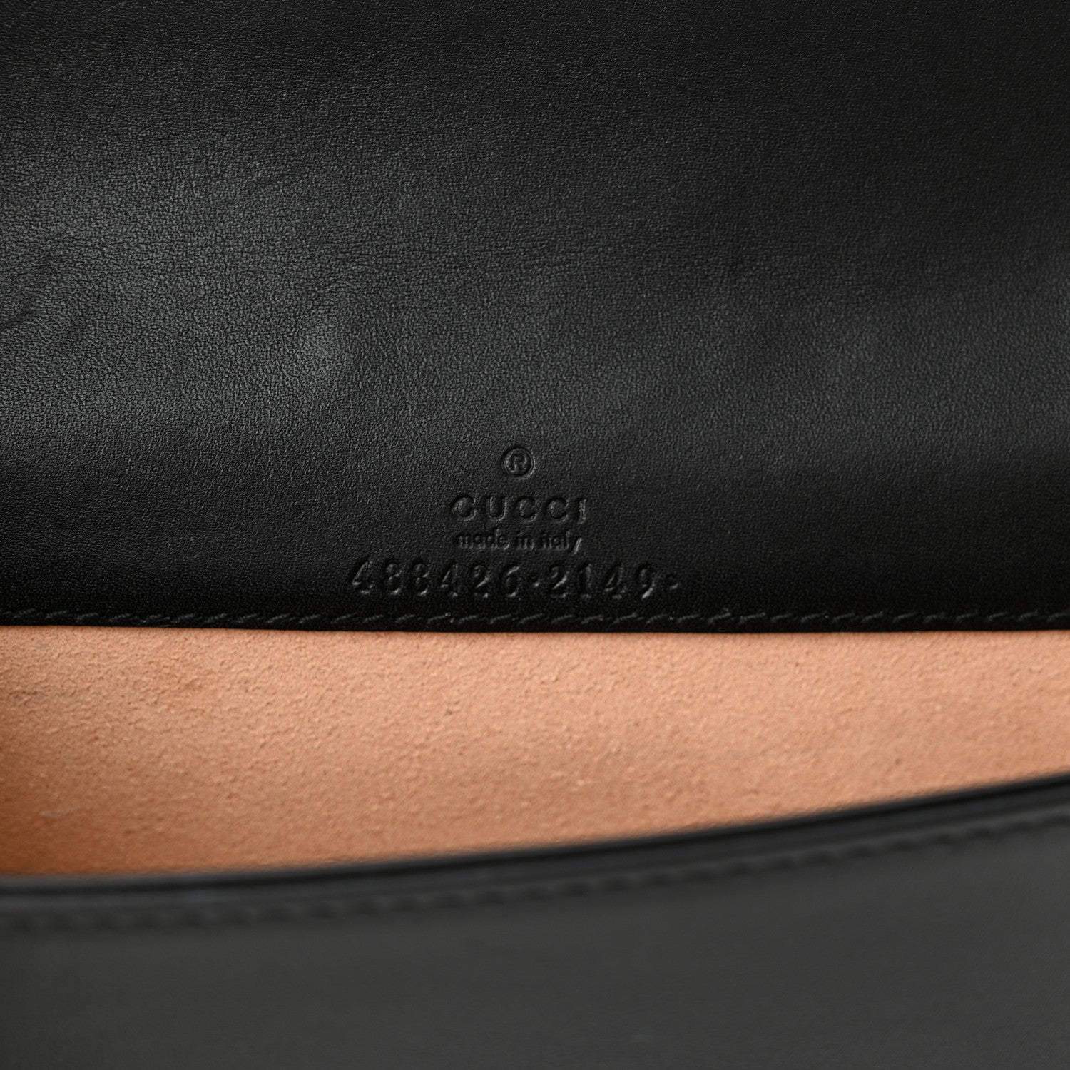 Gucci Calfskin Matelasse Mini Animal Studs GG Marmont Bag Black 6 of 9