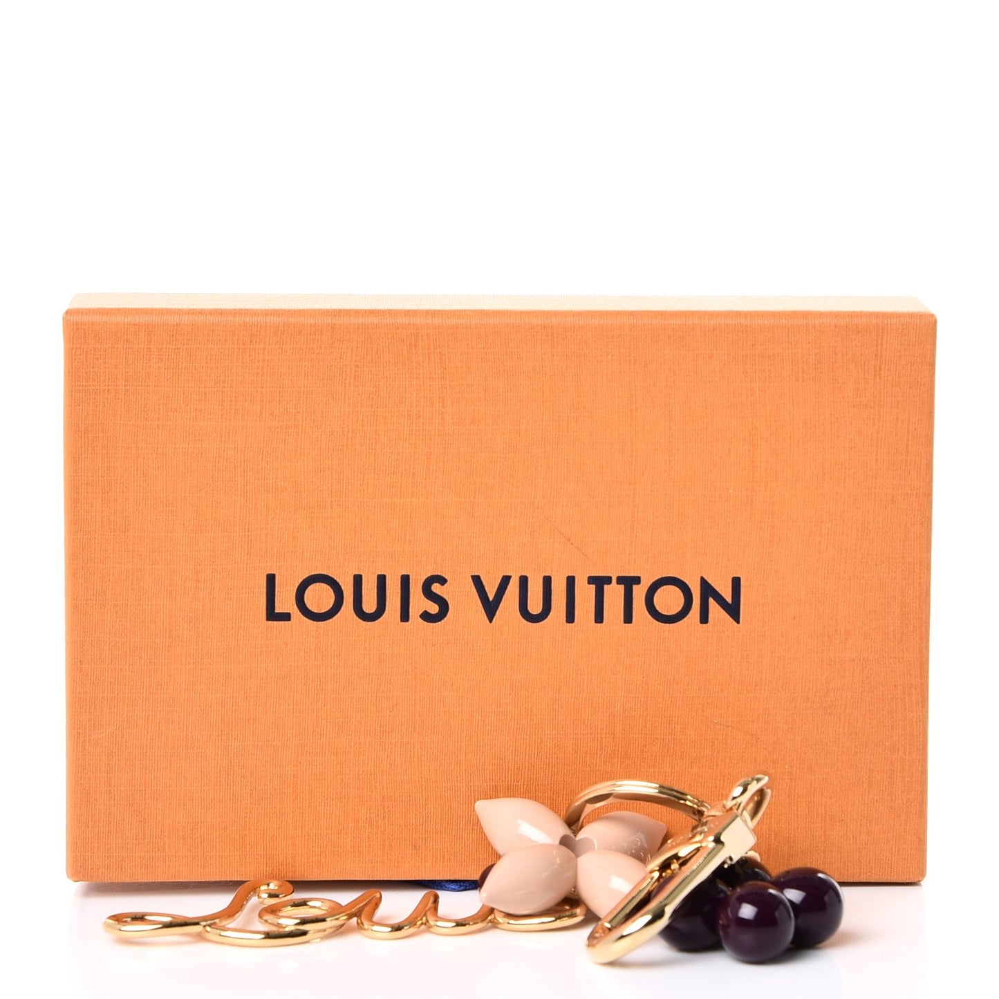 Resin Louis Bag Charm Key Holder