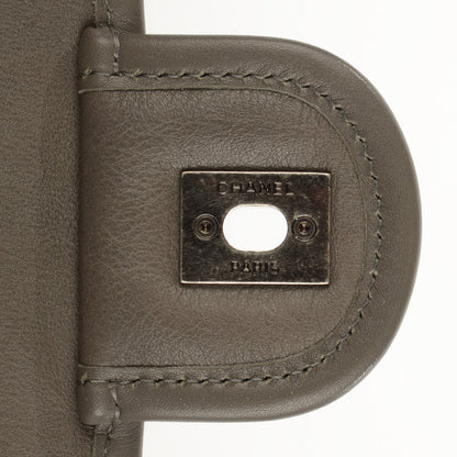 Chanel Calfskin Medium Casual Riviera Flap Dark Grey 5 of 8