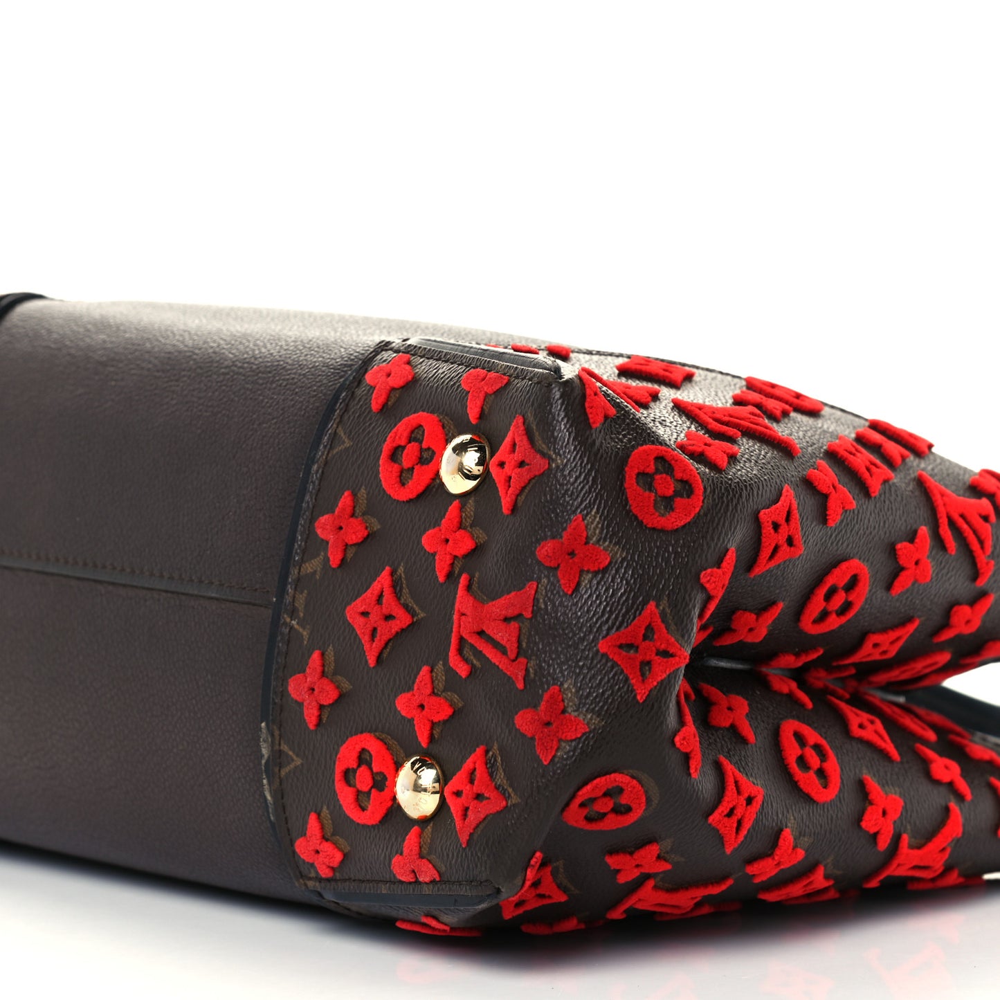 Veau Cachemire Tote W PM Chocolate