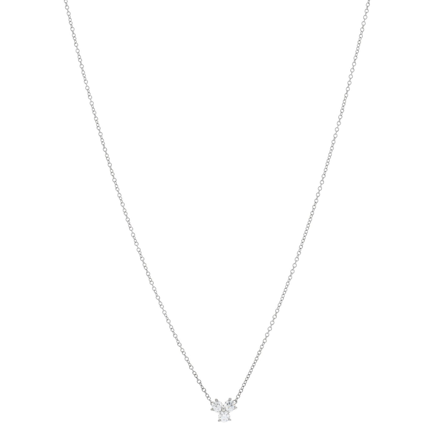 Platinum Diamond .30ctw Aria Pendant Necklace