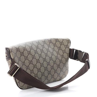 Gucci GG Supreme Monogram Belt Bag Dark Brown 2 of 6