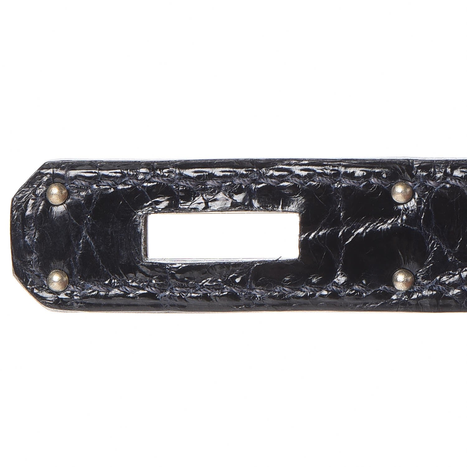 Hermes Shiny Niloticus Crocodile Kelly Sellier 32 31 of 36