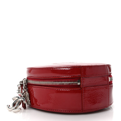 Chanel Patent Round As Earth Evening Bag Red 4 of 8