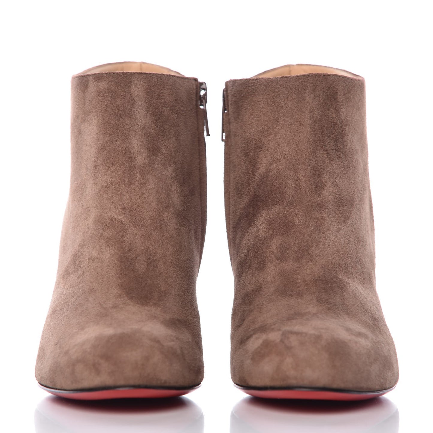 Veau Velours Belle 85 Ankle Boots 36.5 Taupe