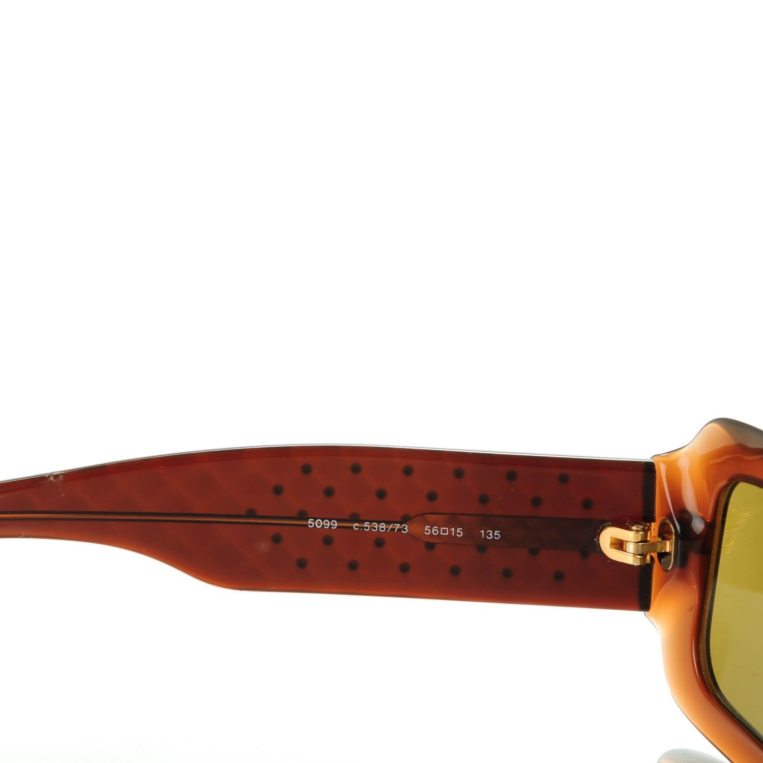 Chanel Studded CC Sunglasses 5099 Brown 4 of 8