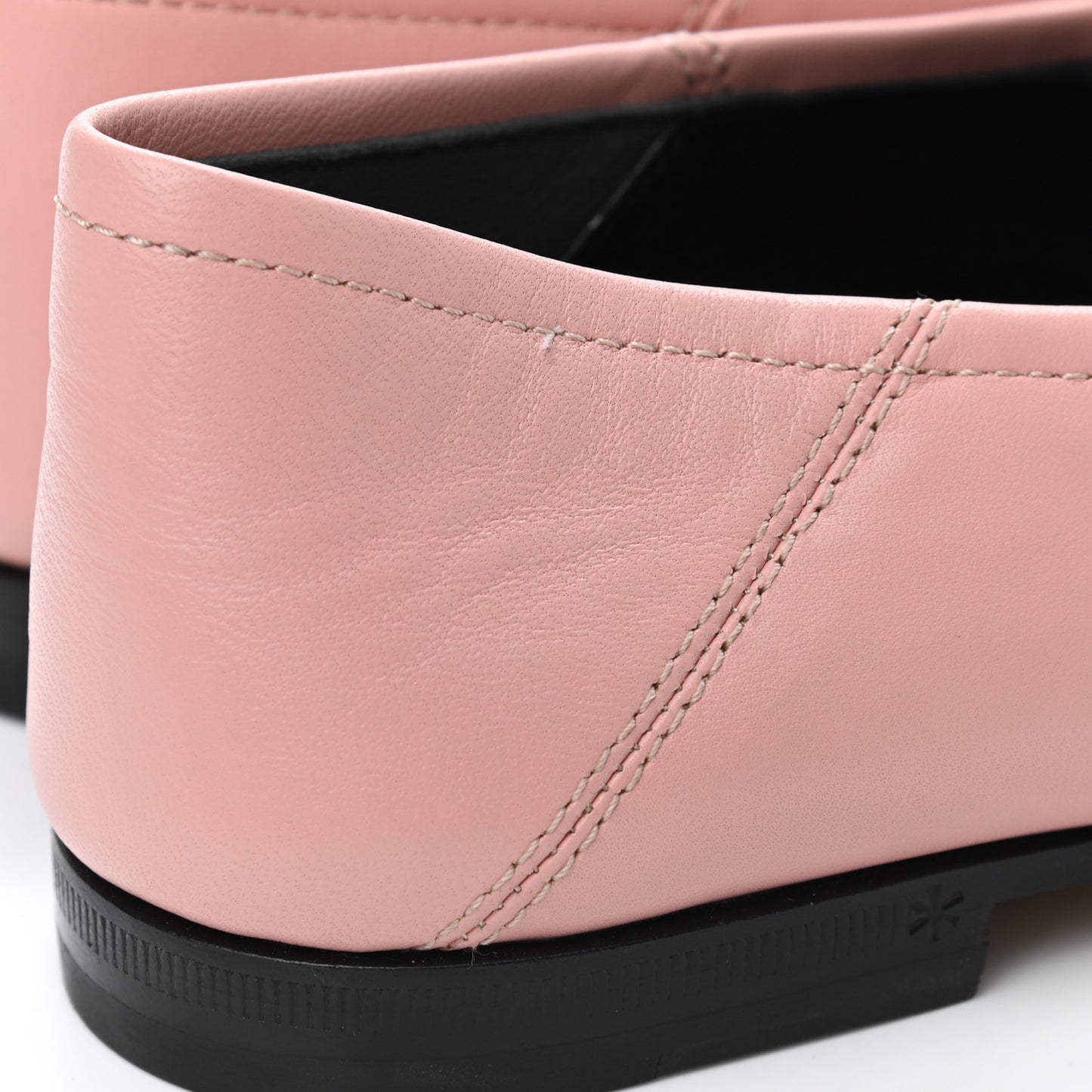 Lambskin Womens Brixton Horsebit Loafers 35.5 Perfect Pink