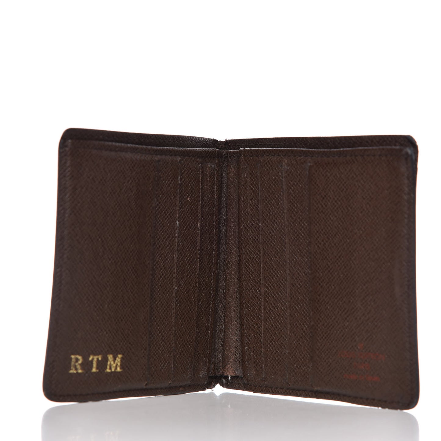 Damier Ebene Porte-Billets 6 Card Bi-Fold Wallet