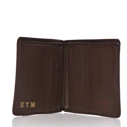 Louis Vuitton Damier Ebene Porte-Billets 6 Card Bi-Fold Wallet 5 of 16