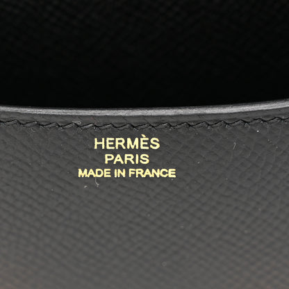 Hermes Epsom Constance 18 Black 6 of 11