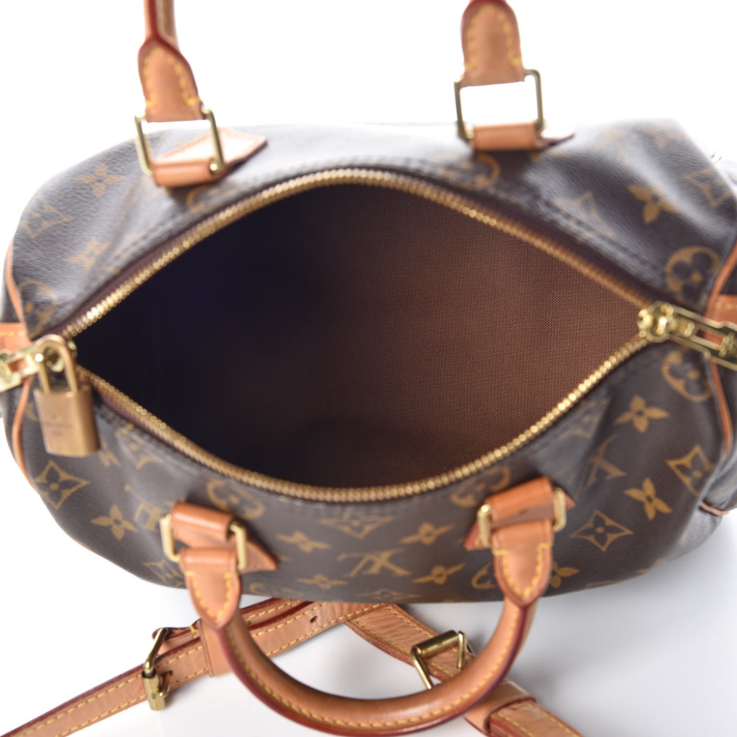 Louis Vuitton Monogram Speedy Bandouliere 25 5 of 26