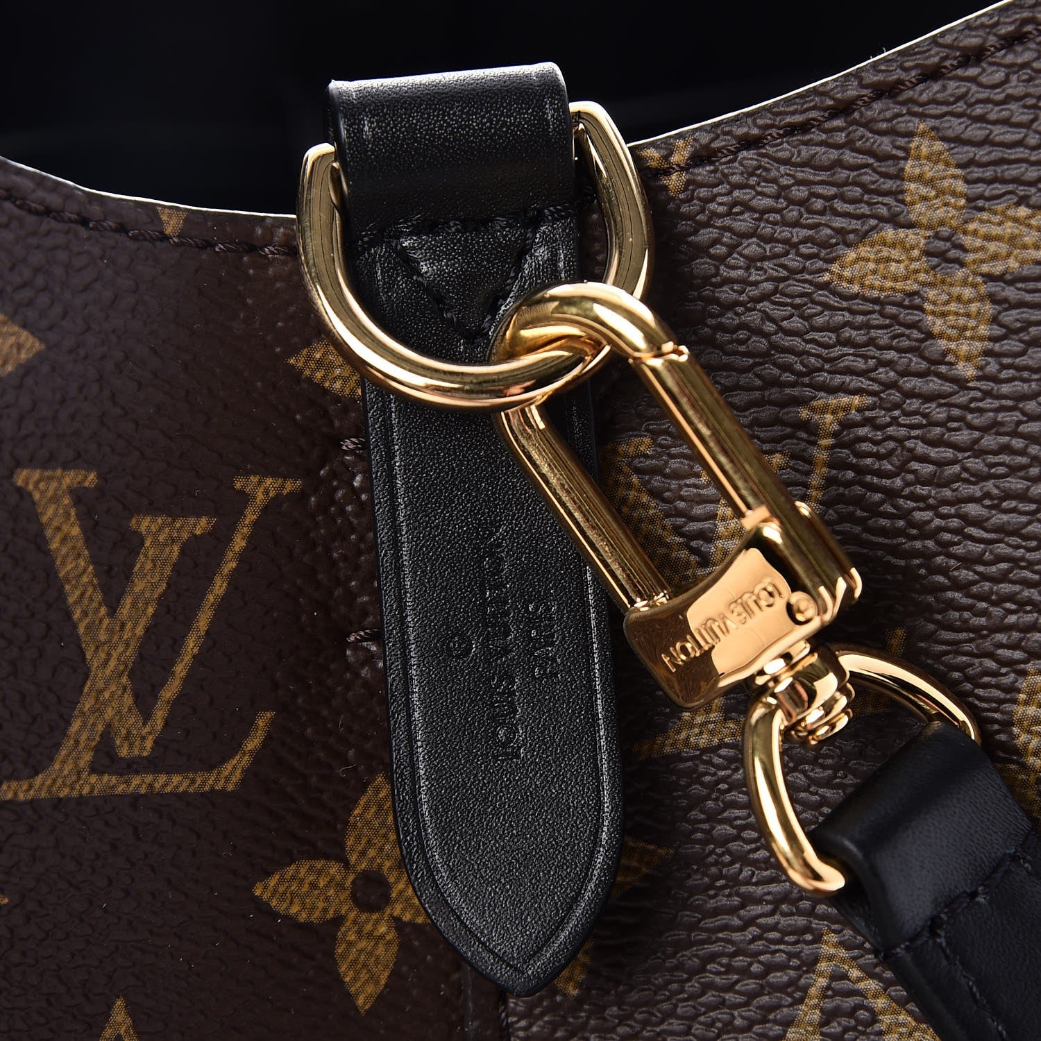 Louis Vuitton Monogram Neonoe MM Black 6 of 8