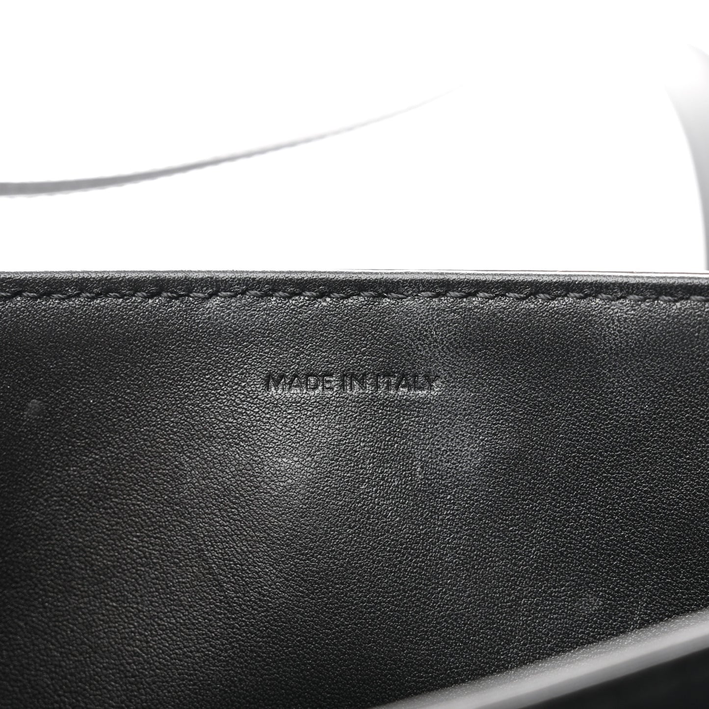 Canvas Calfskin Triomphe Embroidered Medium Triomphe Bag Black