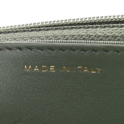 Chanel Iridescent Caviar Quilted Wallet On Chain WOC Green 6 of 10