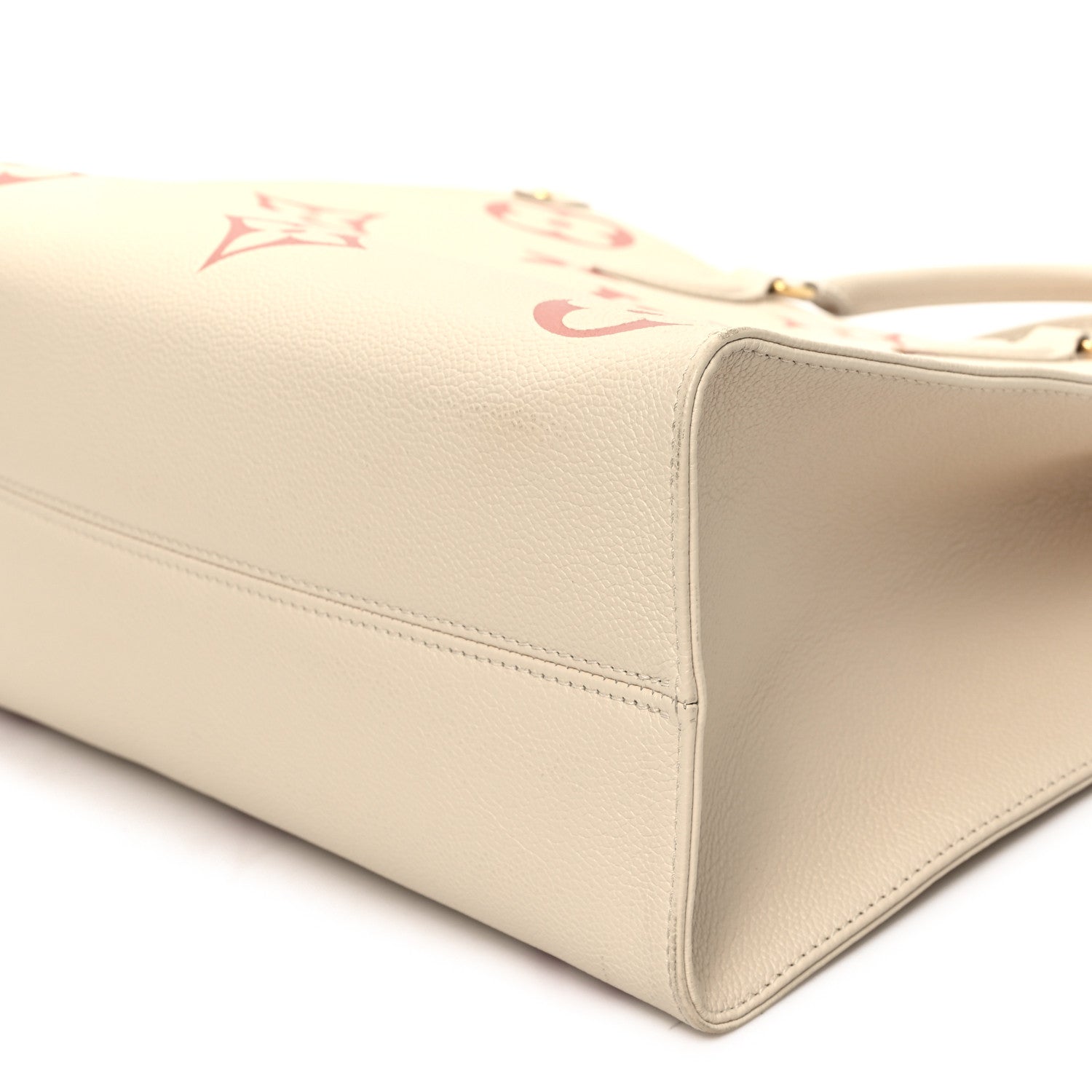 Louis Vuitton Empreinte Monogram Giant Onthego MM Creme Rose Trianon 9 of 11