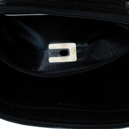 Chanel Lambskin Quilted Tassel Shoulder Bag Black 8 of 8