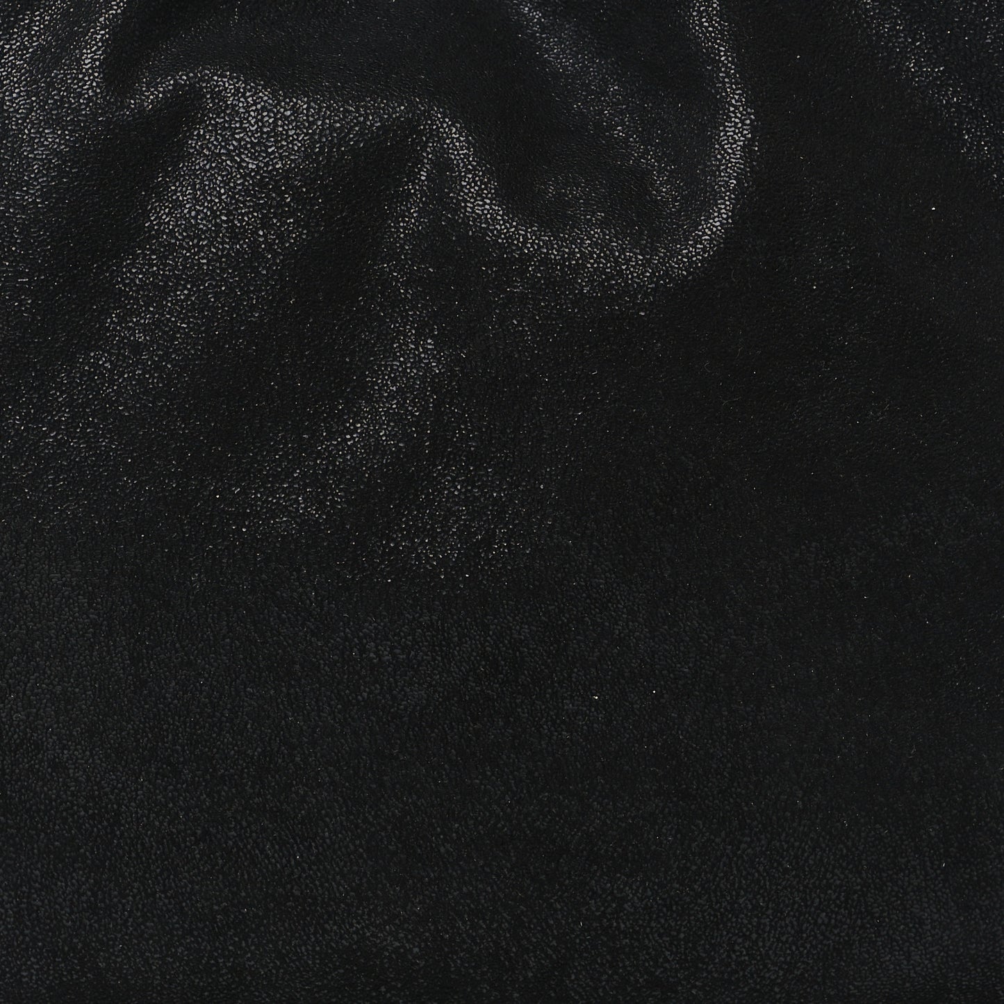 Shaggy Deer Falabella Fold Over Tote Black