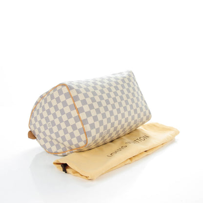 Louis Vuitton Damier Azur Speedy 30 4 of 8