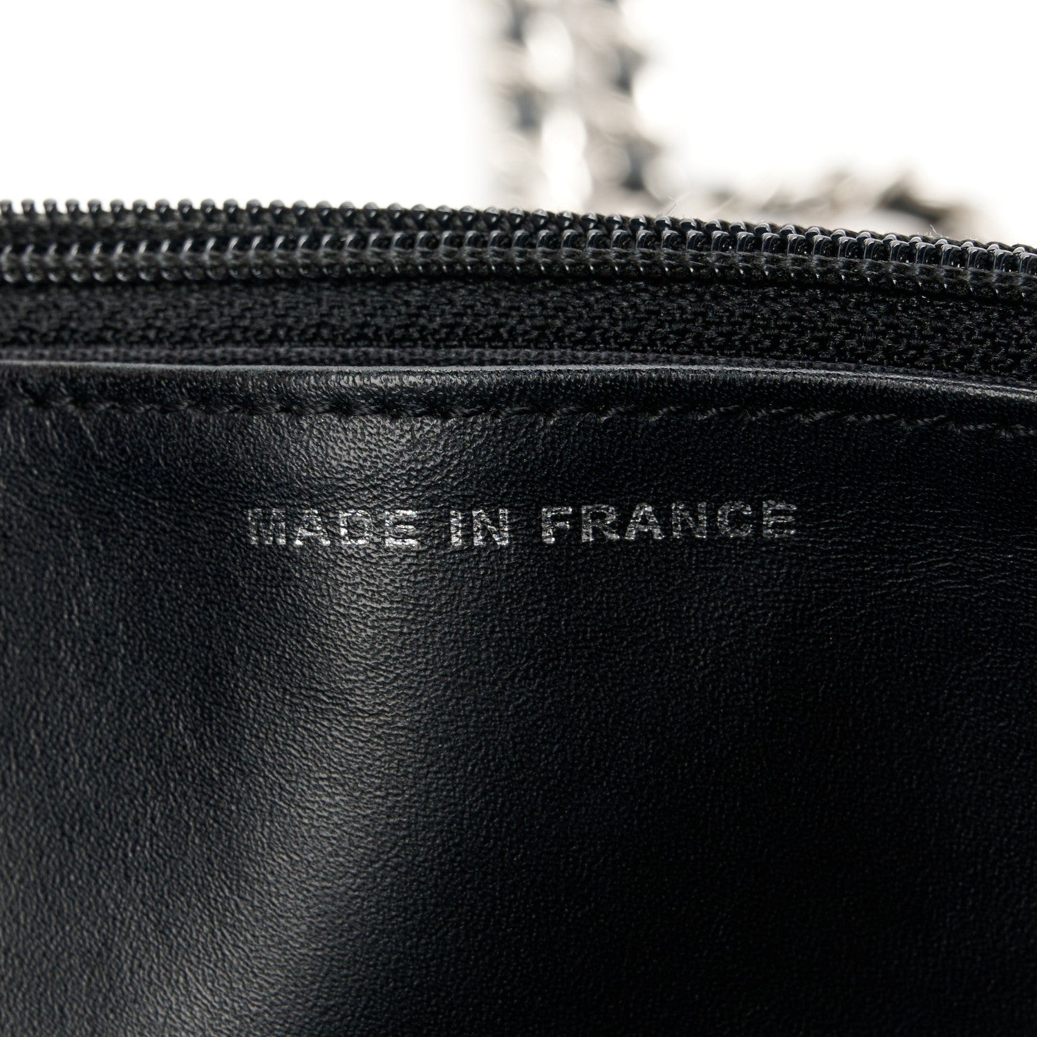 Chanel Caviar Timeless CC Wallet On Chain WOC Black 7 of 12