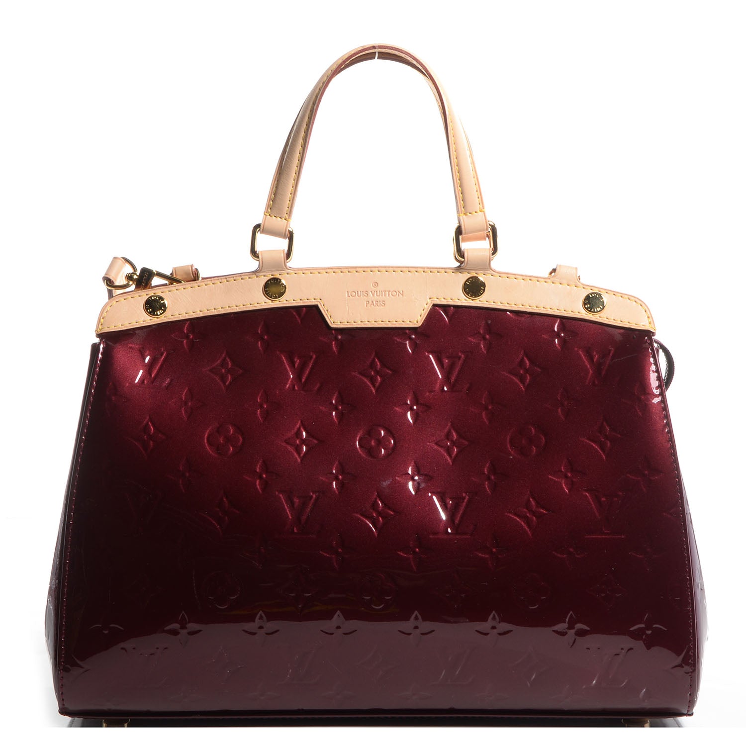 Louis Vuitton Vernis Brea MM Rouge Fauviste 1 of 8