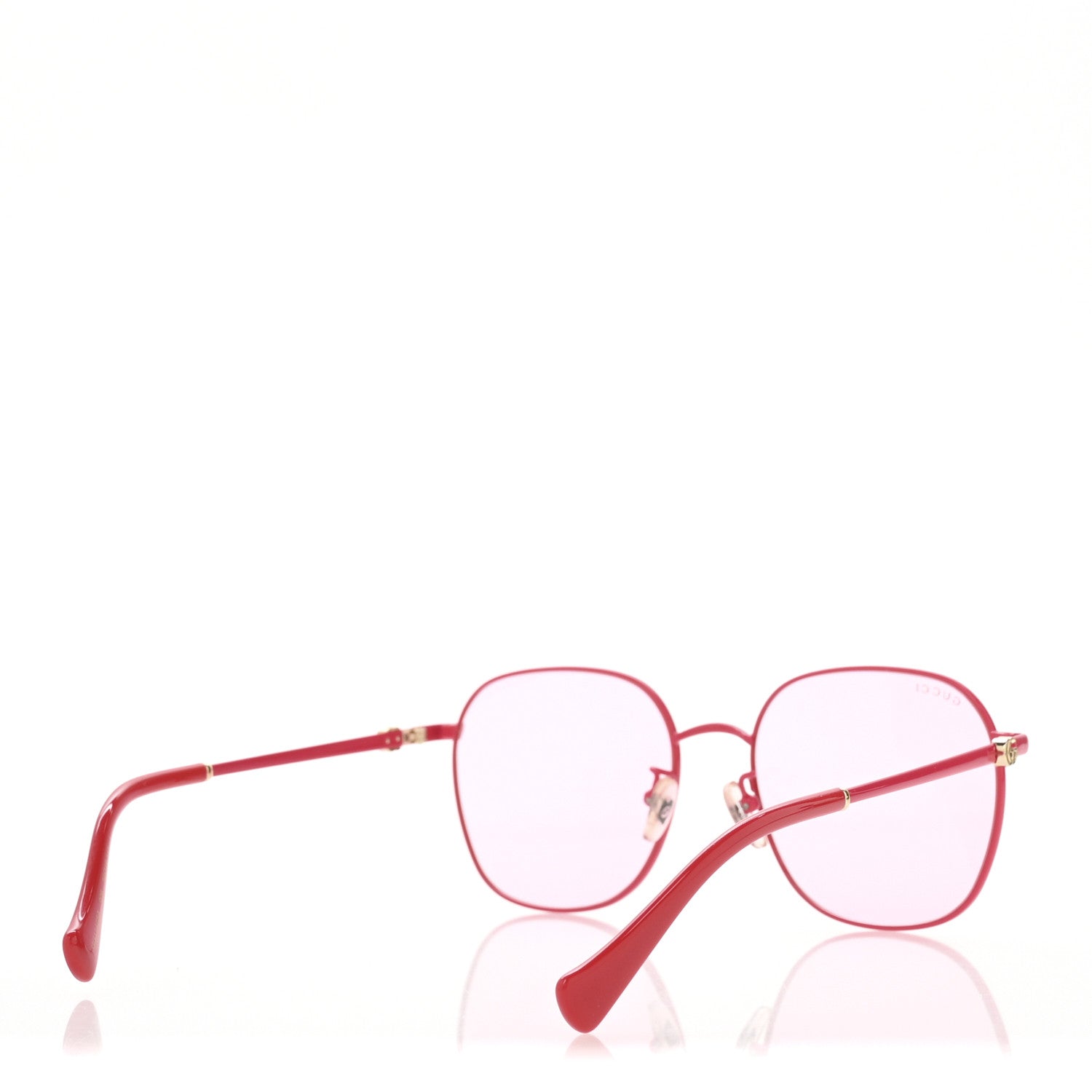 Gucci Metal Round GG Sunglasses GG1142SA Pink 4 of 9