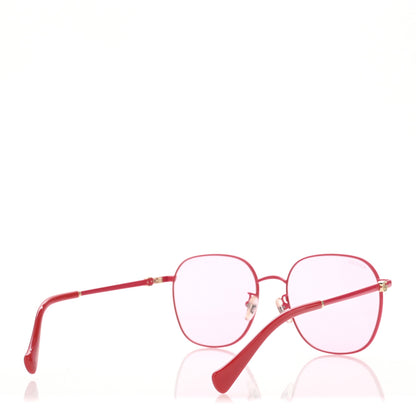 Gucci Metal Round GG Sunglasses GG1142SA Pink 4 of 9