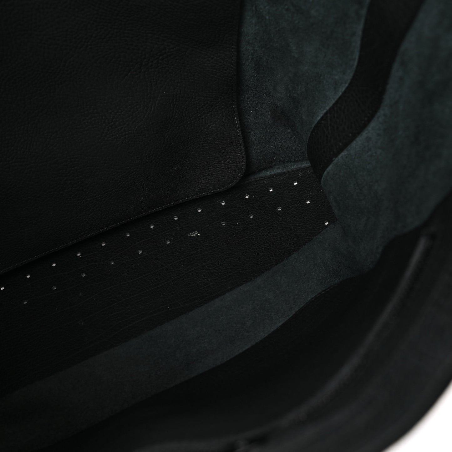 Grained Calfskin Le Pin Tote Black