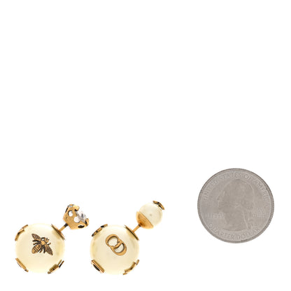 Christian Dior Mise En Dior Tribal Crystal Charm Earrings 2 of 7