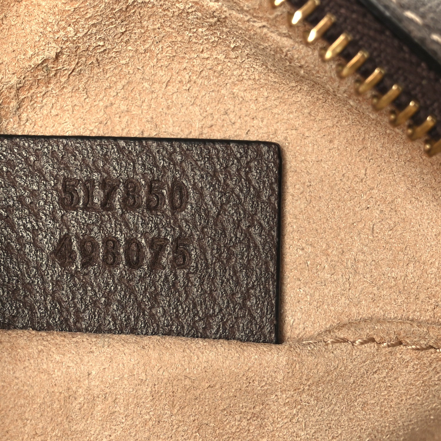 Gucci GG Supreme Monogram Web Mini Ophidia Shoulder Bag Brown 7 of 10