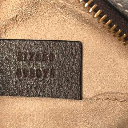 Gucci GG Supreme Monogram Web Mini Ophidia Shoulder Bag Brown 7 of 10