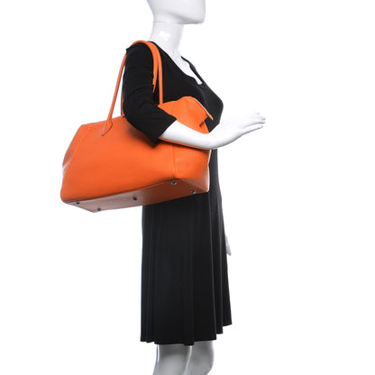 Hermes Taurillon Clemence Paris Bombay 37 Orange 2 of 27