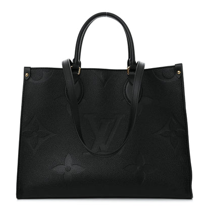 Louis Vuitton Empreinte Monogram Giant Onthego MM Black 1 of 10