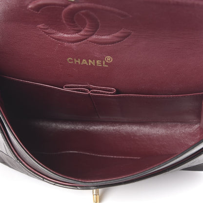 Chanel Lambskin Quilted Medium Double Flap Black 5 of 10