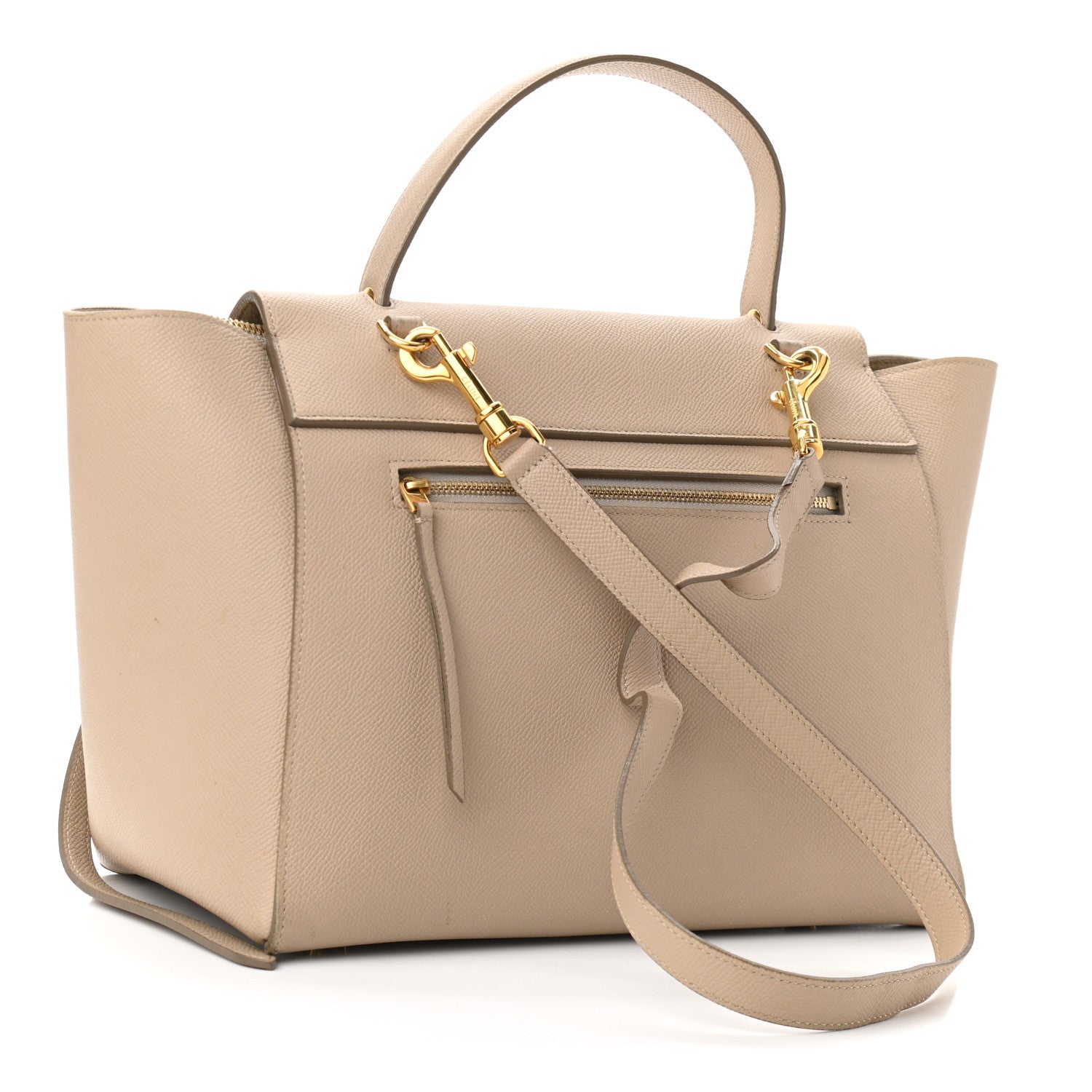 Celine Grained Calfskin Mini Belt Bag Light Taupe 3 of 14