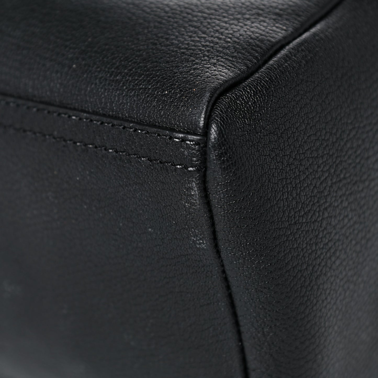 Sugar Goatskin Small Pandora Black