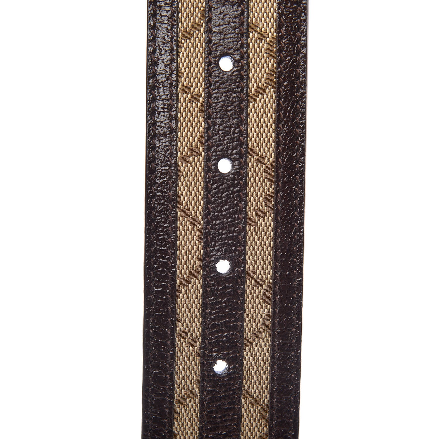 Gucci Monogram Interlocking G Belt 80 32 Dark Brown 4 of 8