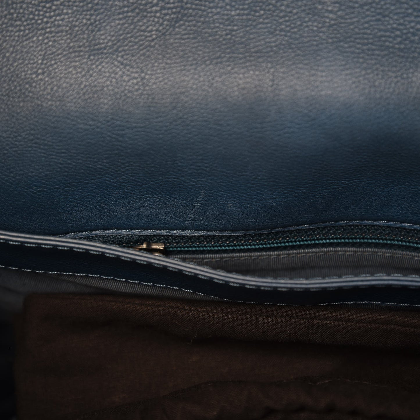 Calfskin New Medium Boy Reverso Flap Blue
