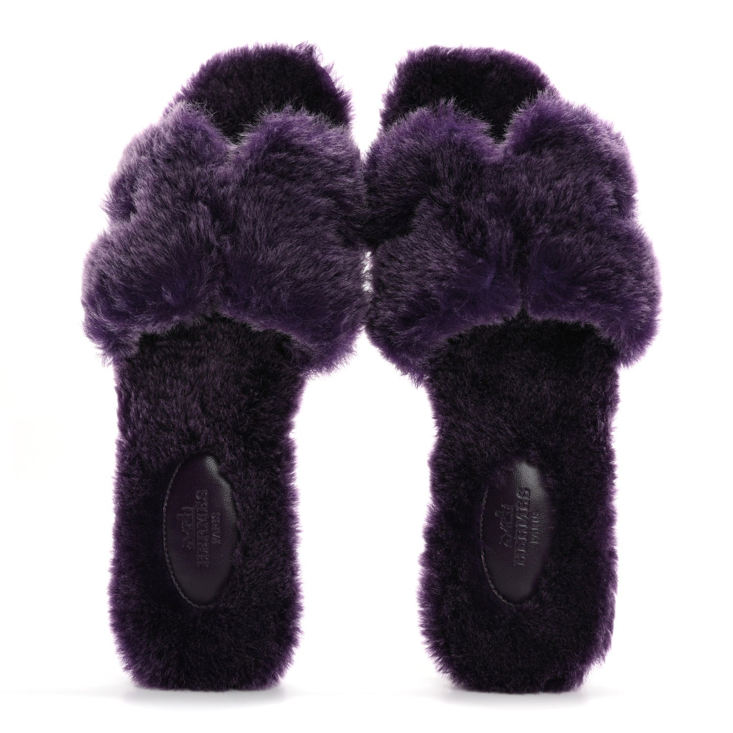 Woolskin Oran Sandals 38.5 Violet Fonce