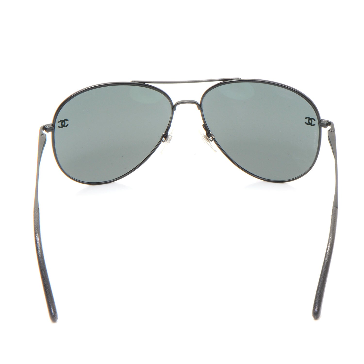 Chanel CC Aviator Sunglasses 4189TQ Black 3 of 5