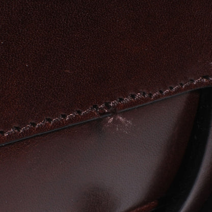 Burberry House Check Bridle Calfskin Belted Satchel Brown 5 of 10