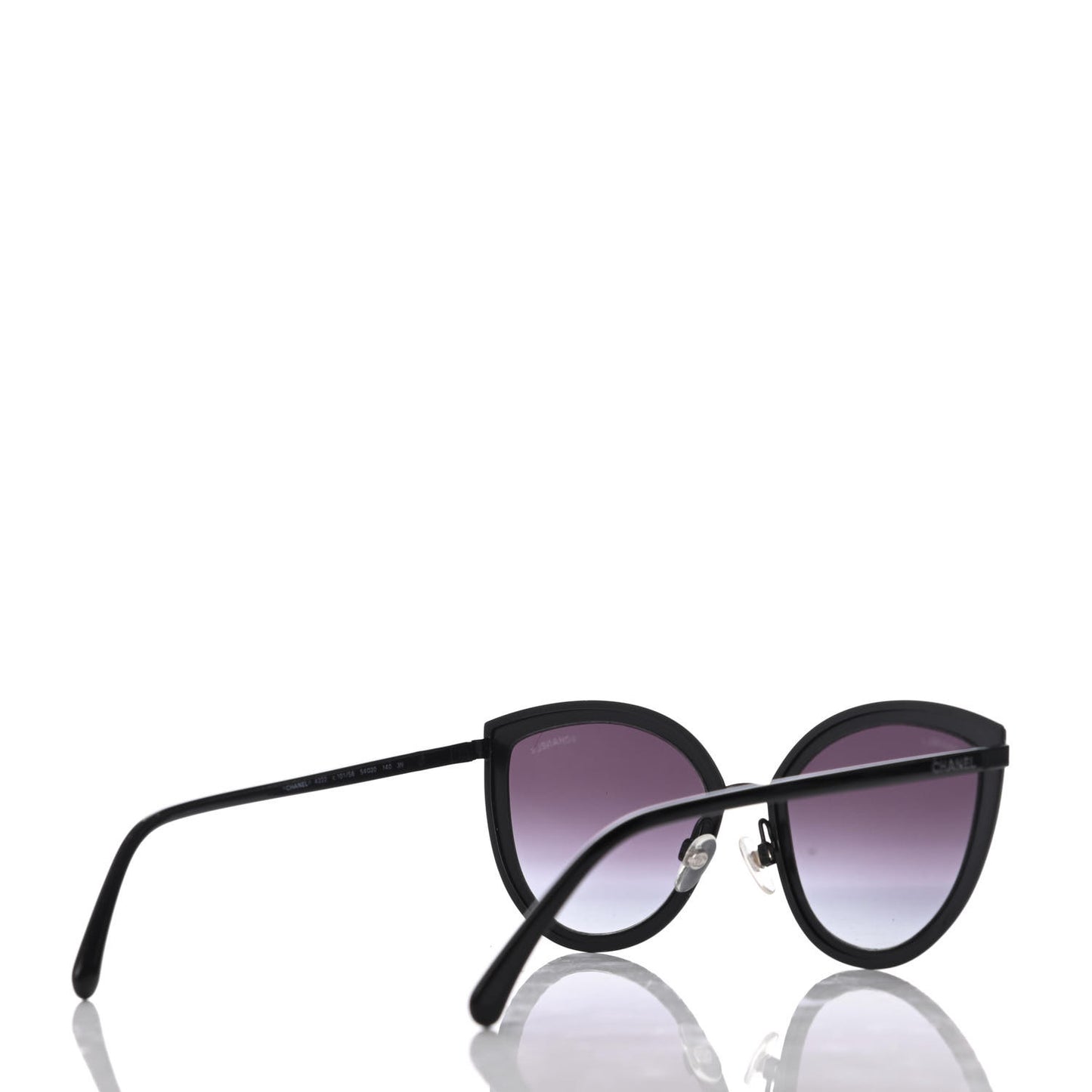 Cat Eye Sunglasses 4222 Black
