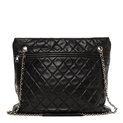 Chanel Lambskin Quilted Shoulder Bag Black 1 of 11