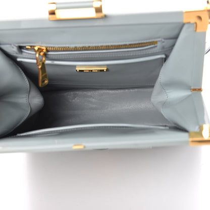 Miu Miu Patent Top Handle Bag Blue 5 of 9