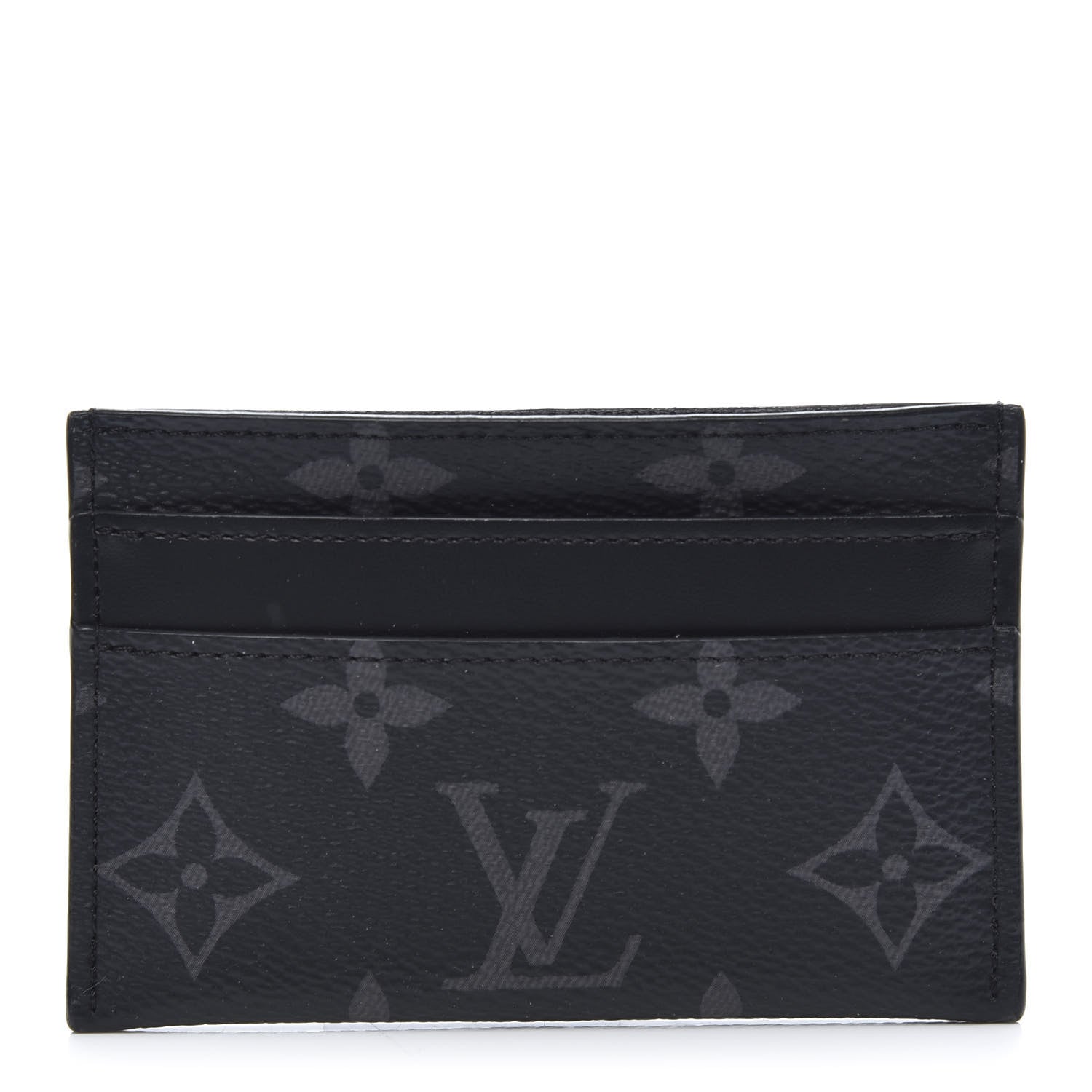 Louis Vuitton Monogram Eclipse Porte-Cartes Double Card Holder 1 of 8
