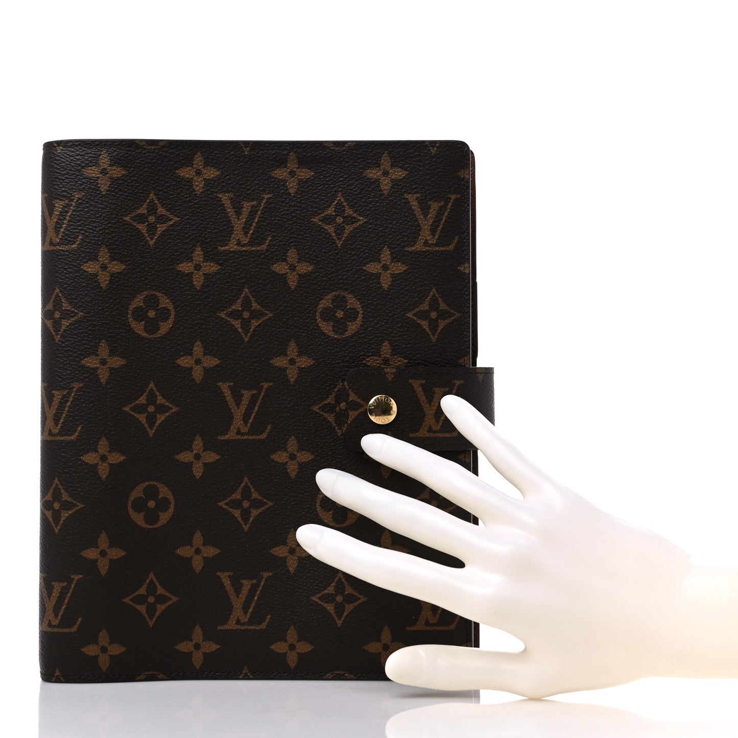 Monogram Large Ring Agenda Cover
