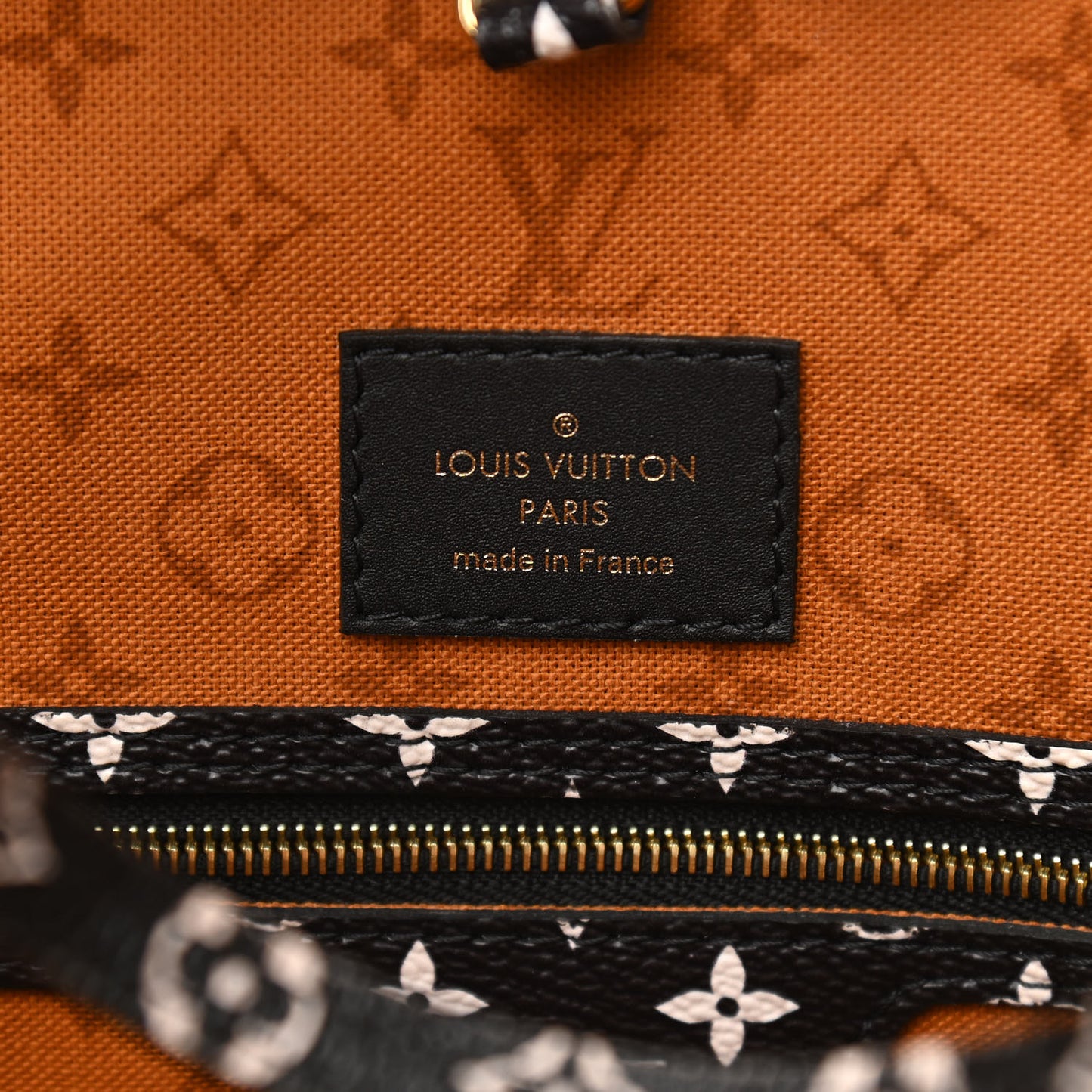 Monogram Giant Crafty Neverfull MM Creme Caramel