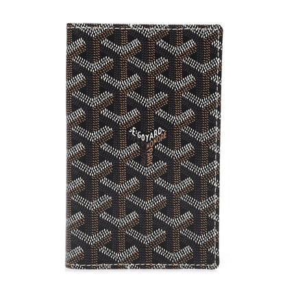 Goyard Goyardine Passport Holder Black Gold 1 of 5