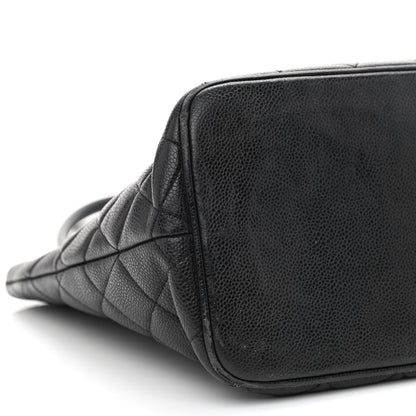 Chanel Caviar Quilted Medallion Tote Black 20 of 27