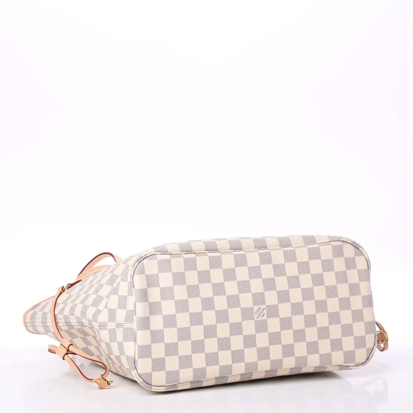 Damier Azur Neo Neverfull MM Rose Ballerine
